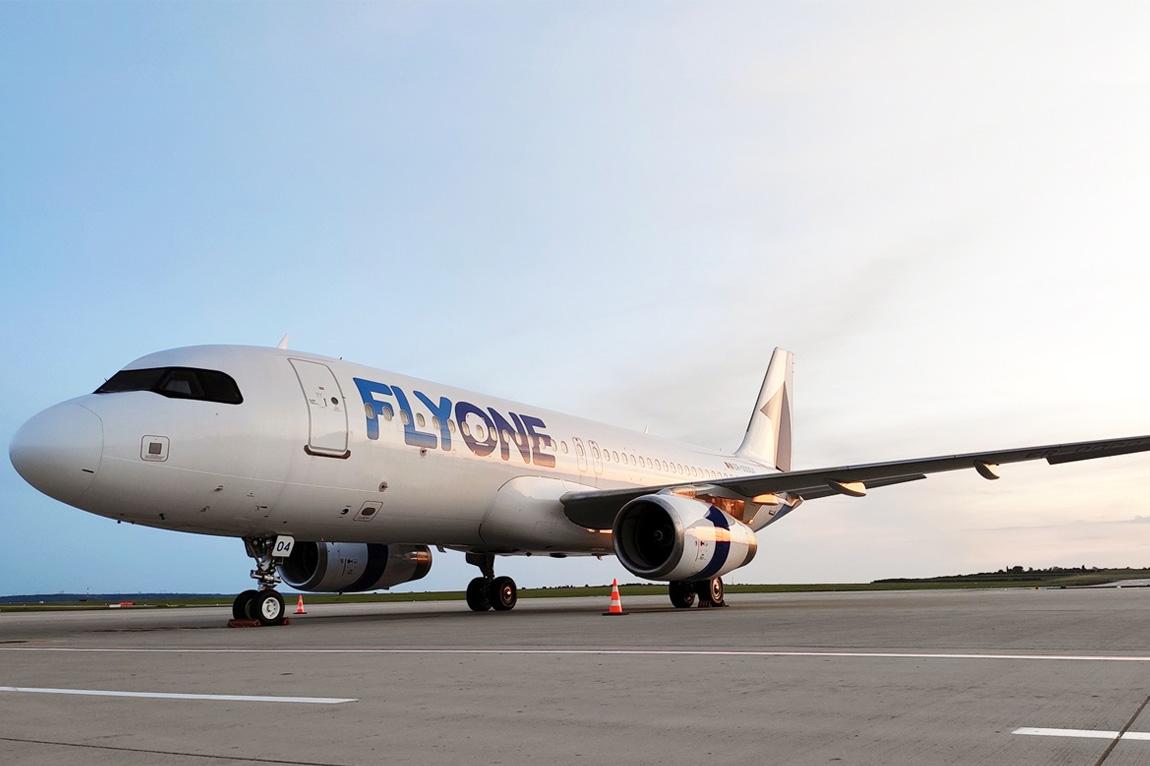 Search and book air tickets directly from the FlyOne airline