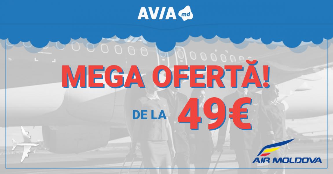 Mega Oferta de la Air Moldova!