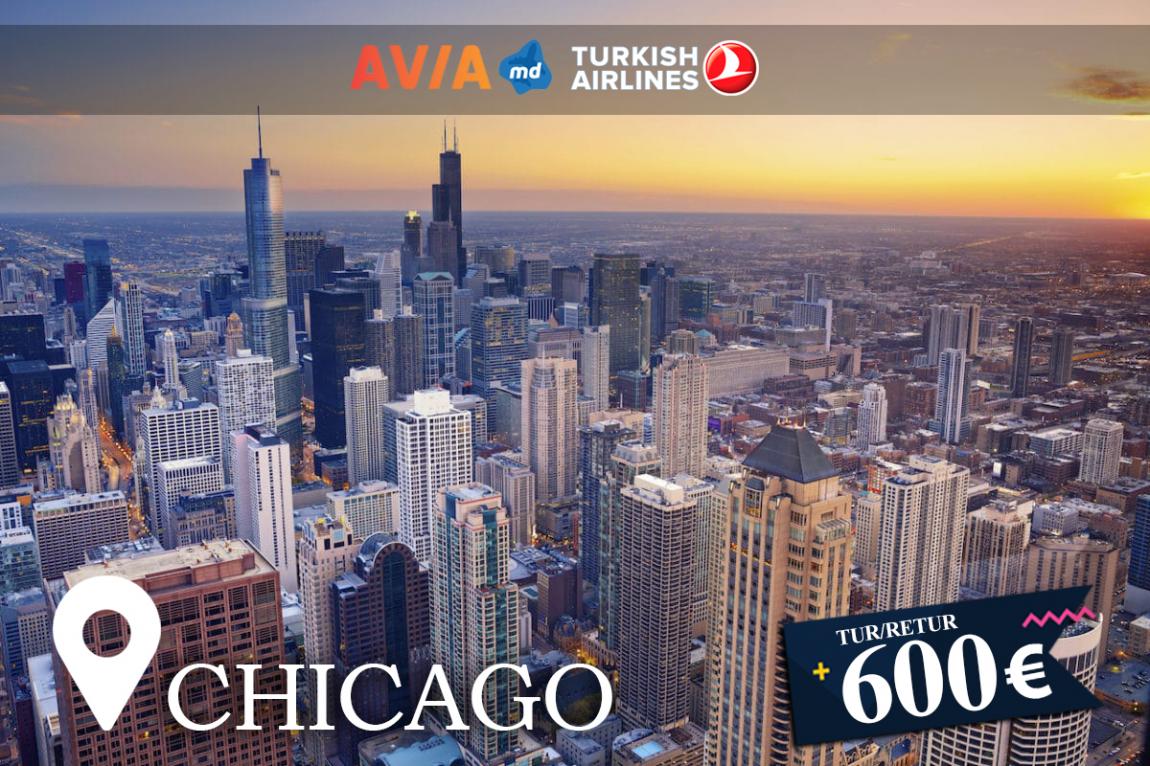 DESCOPERĂ VISUL AMERICAN. BILETE DE ZBOR SPRE CHICAGO DESCOPERĂ VISUL AMERICAN. BILETE DE ZBOR SPRE CHICAGO