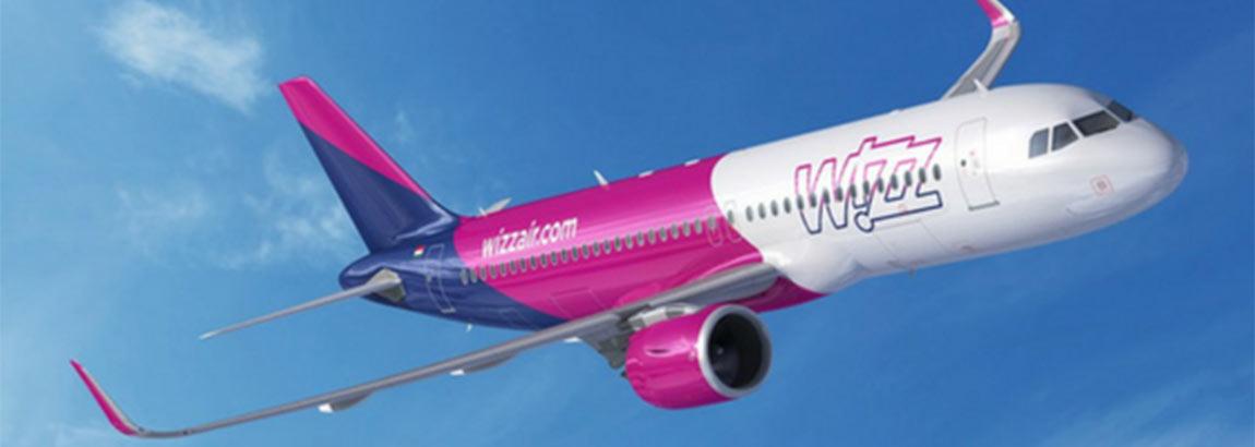 Wizz Air запускает пять новых прямых рейсов из Кишинева